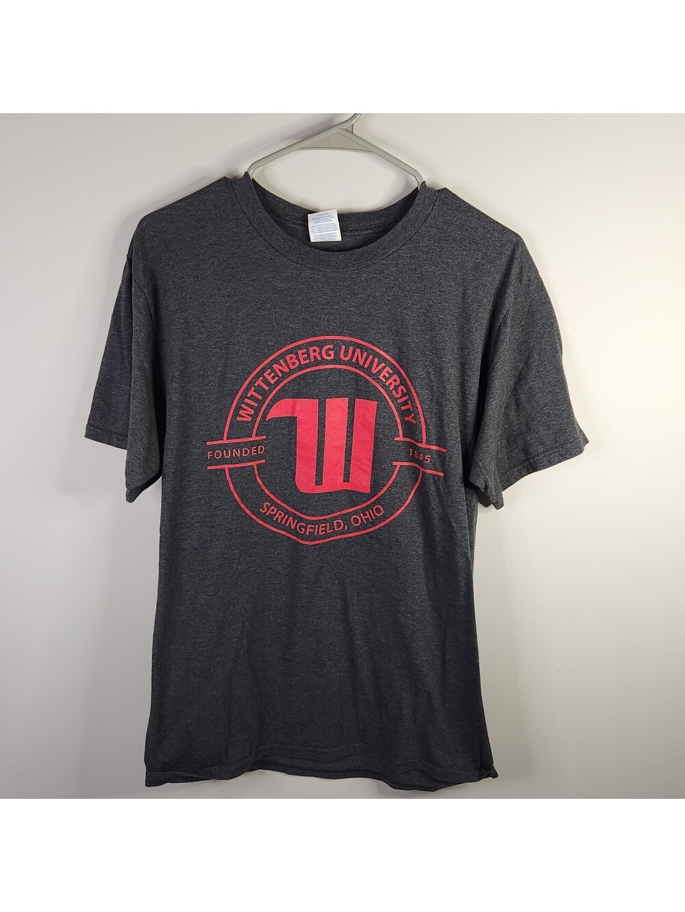 Wittenberg University gray graphic T-shirt